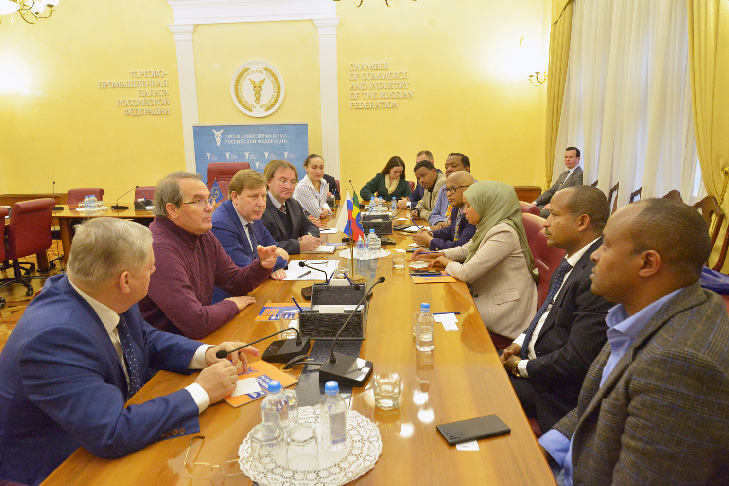 В ТПП РФ обсудили вопросы активизации экономического сотрудничества с Эфиопией